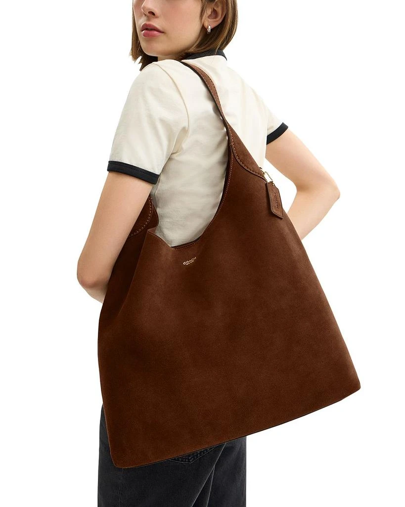 Coach Brooklyn Suede Shoulder Bag 39 2