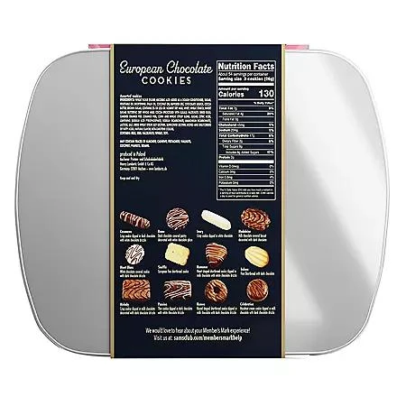 Member's Mark Member's Mark European Chocolate Cookies, 3lbs. 4