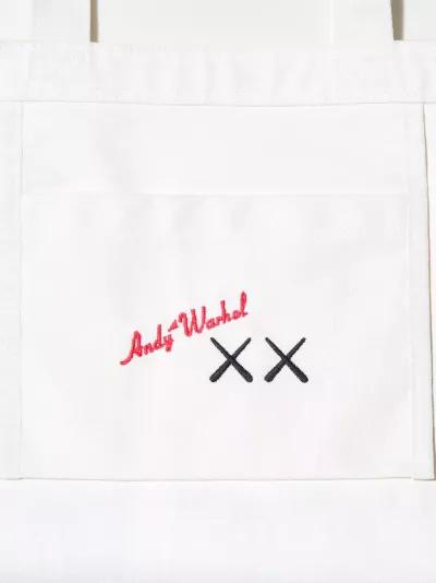 kaws KAWS Uniqlo + Warhol 2-Way Tote Bag