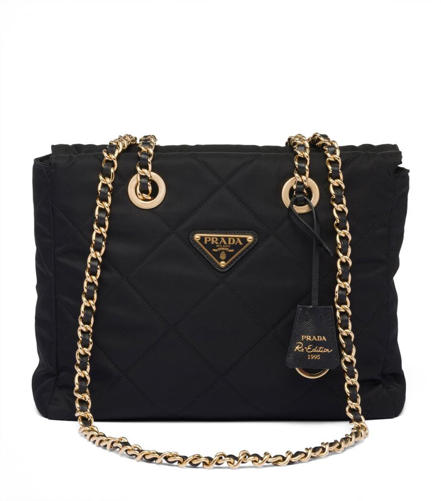 Prada Re-Nylon Re-Edition 1995 Chaîne Tote Bag - Tote Bags
