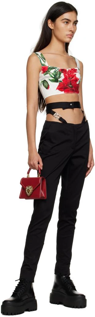 Dolce
Gabbana Black Logo Plaque Boots 5