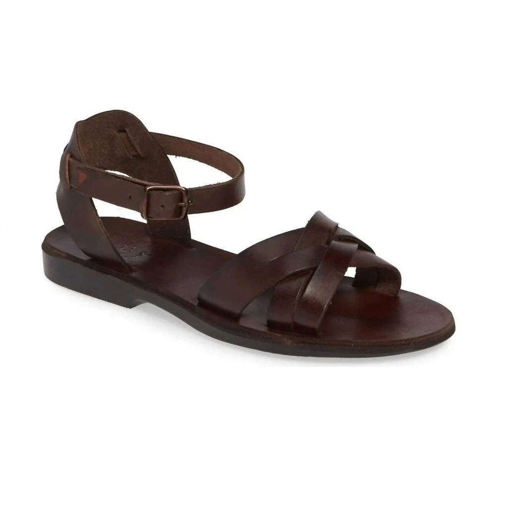 Jerusalem Sandals Women's Chloe Leather Adjustable Sandal 1