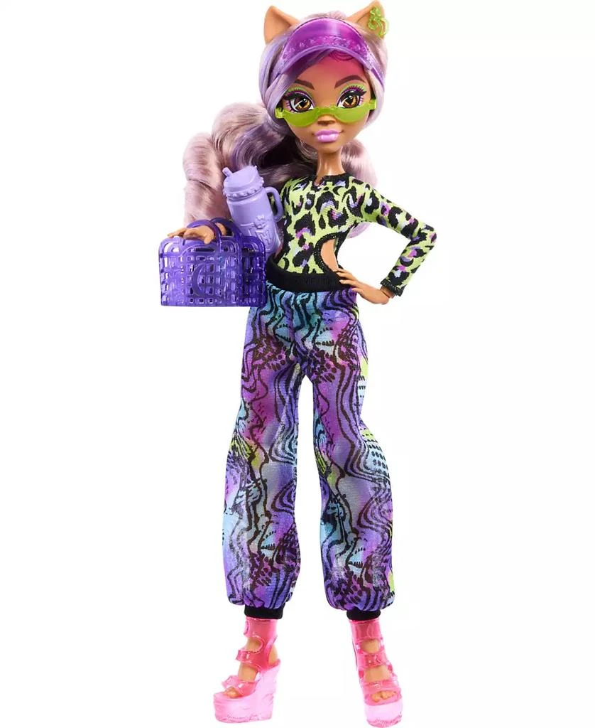 Monster High Scare-Adise Island Clawdeen Wolf Fashion Doll with Swimsuit Accessories 5