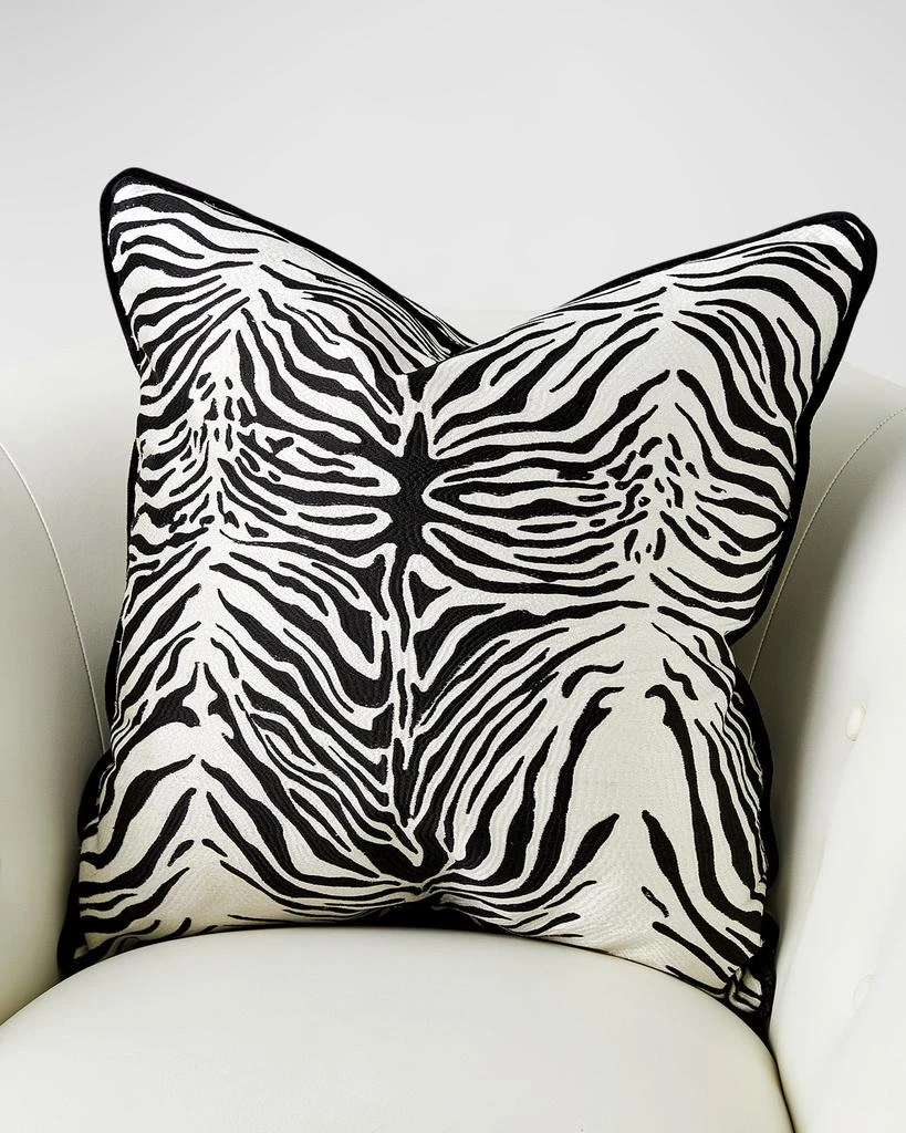 Global Views Zebra Pillow 4