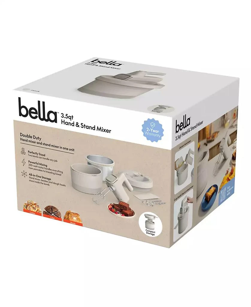 Bella 3.5-Quart Hand and Stand Mixer 11