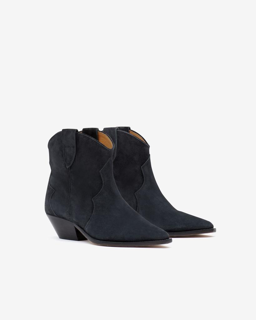 ISABEL MARANT ISABEL MARANT, DEWINA LEATHER ANKLE BOOTS - Women - Grey - 36