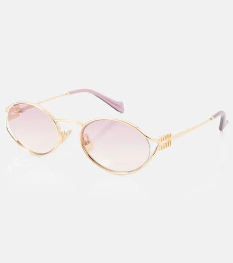 Miu Miu MU 52YS oval sunglasses 4