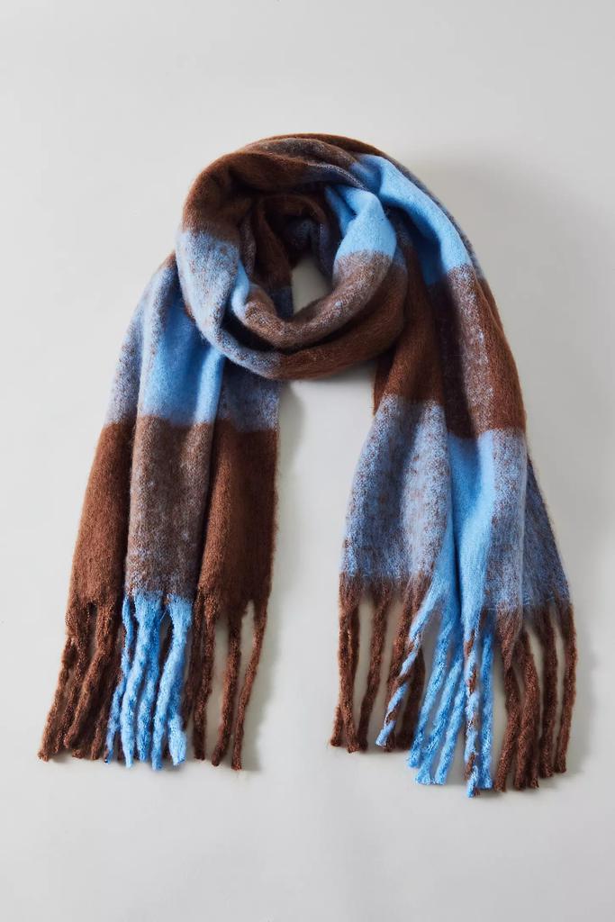 Urban Outfitters Plaid Woven Oversized Scarf
