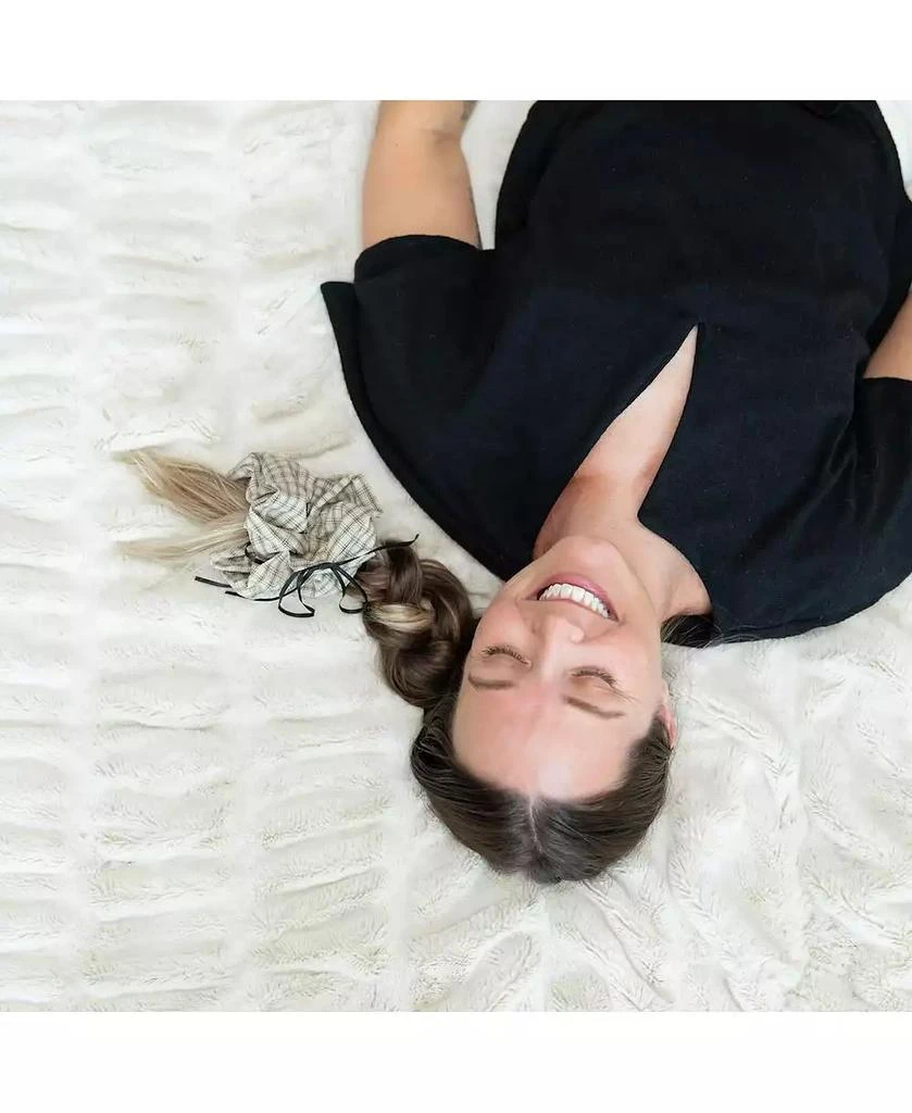 Headbands of Hope Women
s Oversized Ribbon Scrunchie Set of 3 - Plaid Bows 4