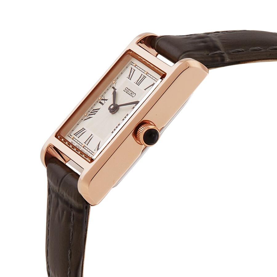 Seiko Classic Lady Quartz White Dial Watch SWR096P1