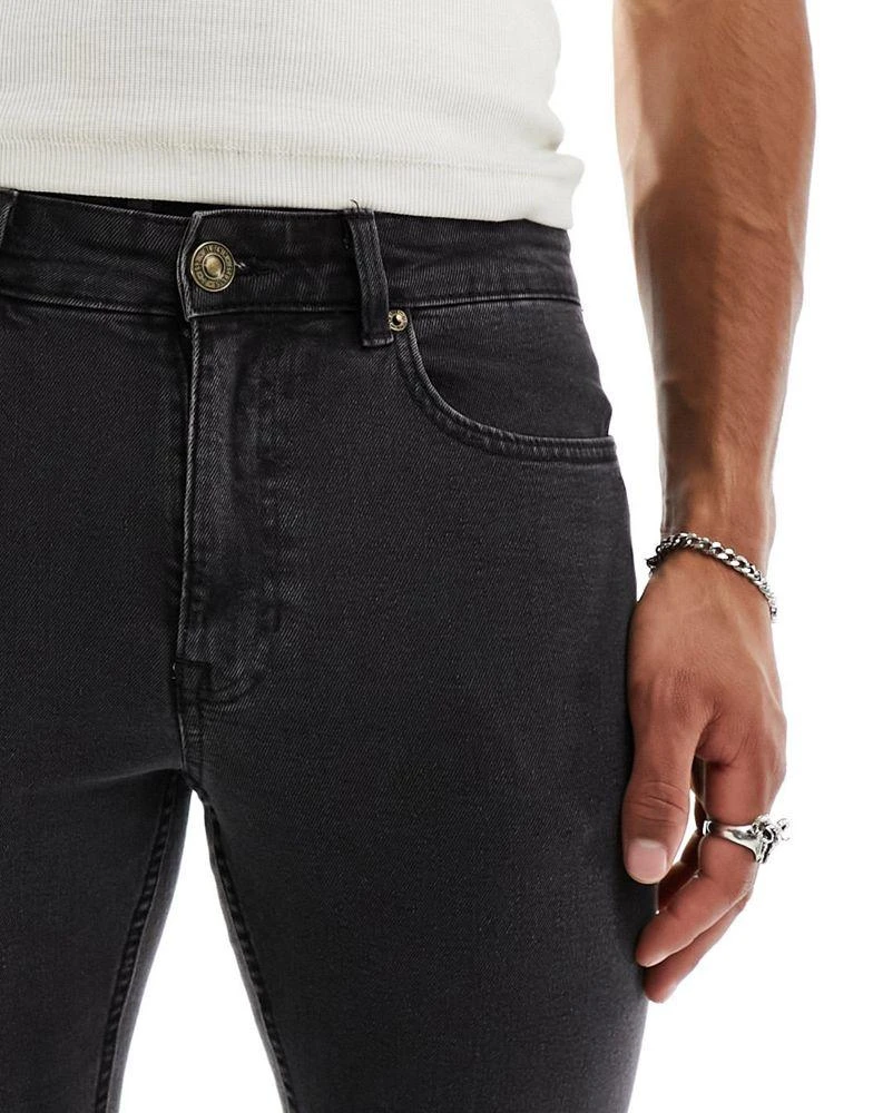 New Look New Look skinny jean in washed black 2