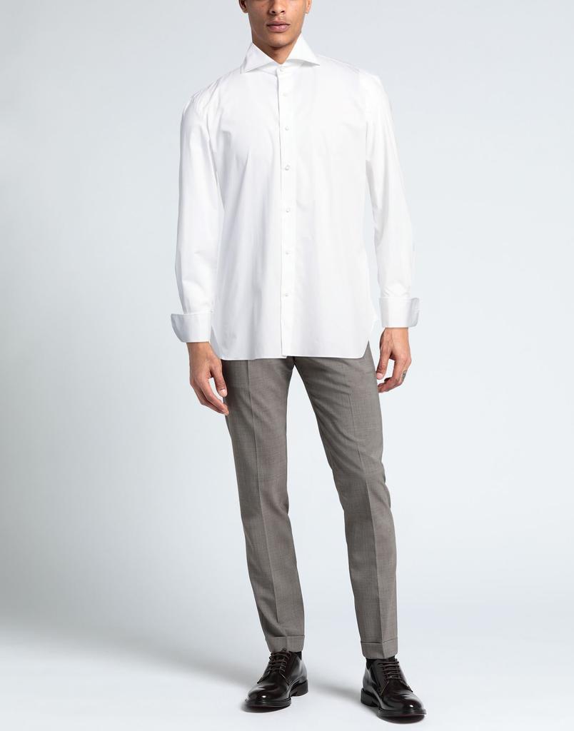 LUIGI BORRELLI NAPOLI Solid color shirt