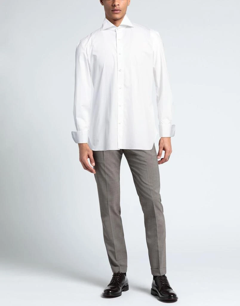 LUIGI BORRELLI NAPOLI Solid color shirt 2