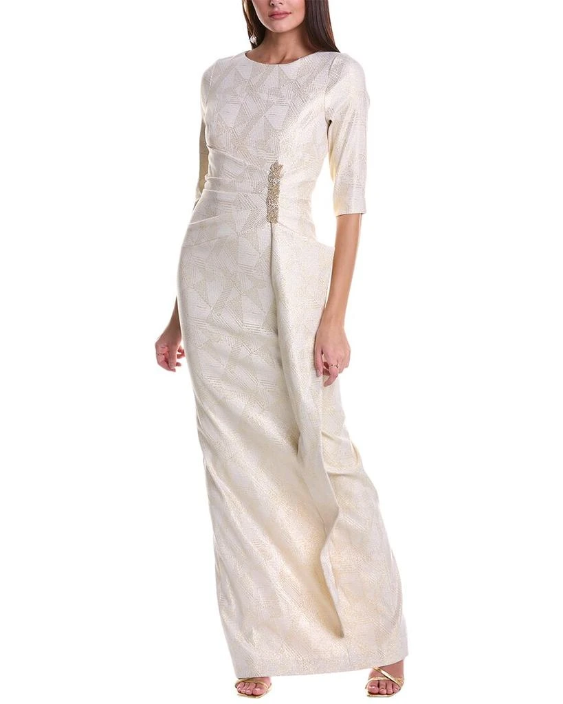 Teri Jon by Rickie Freeman Teri Jon by Rickie Freeman Jacquard Gown