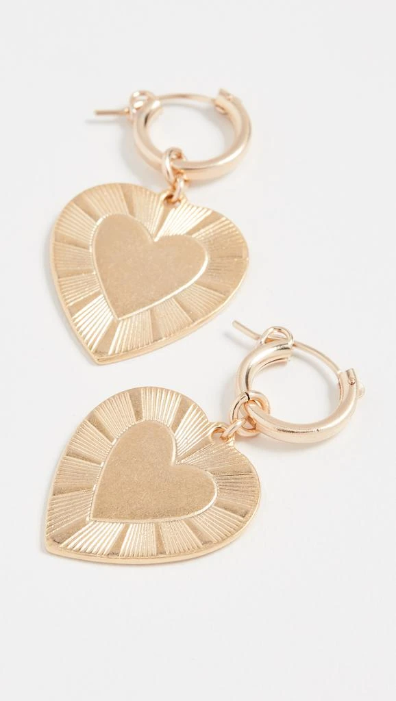Brinker & Eliza The Best Is Yet To Come Huggie Earrings 1