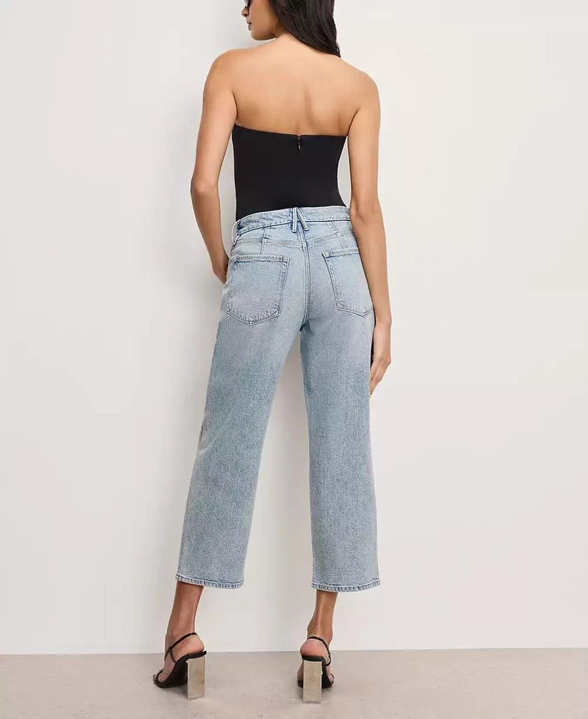 Good American Women's Crystal Stars Good 90s Cropped Jeans 6