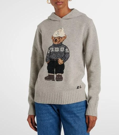 Ralph Lauren Polo Bear wool and cashmere hoodie 4