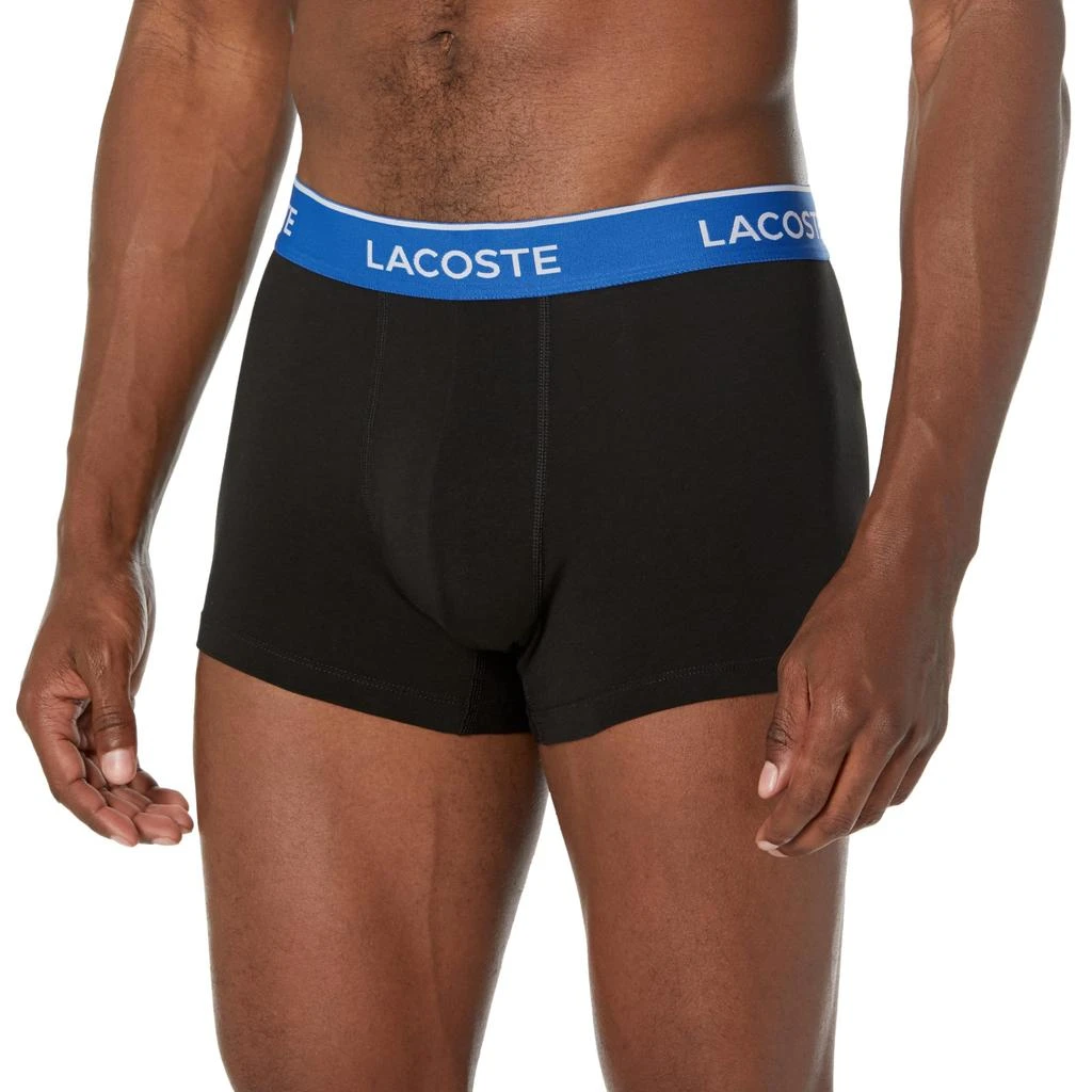 Lacoste Trunks 3-Pack Casual Classic Colorful Waistband 2