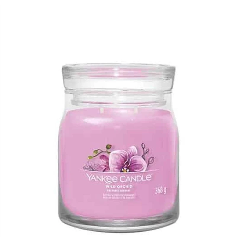 Yankee Candle Yankee Candle - Signature Wild Orchid Medium Jar 1