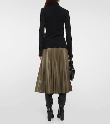Proenza Schouler White Label pointelle turtleneck top 3