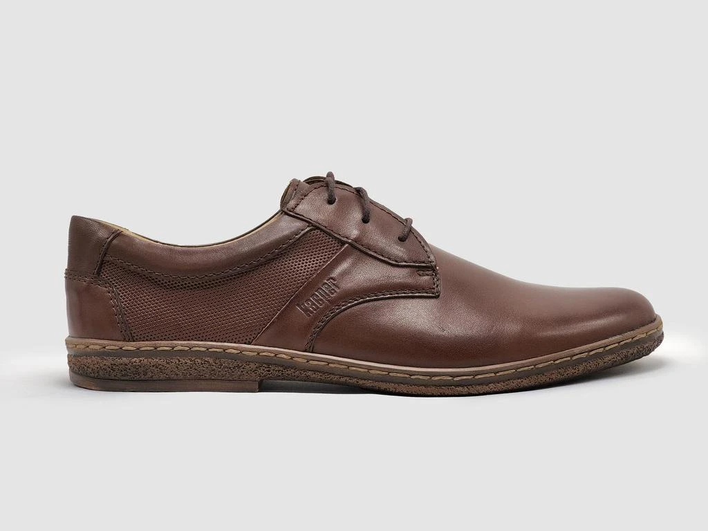 NEW KCR GROUP men\'s essential leather dress shoes in light brown KCR Group Essential Leather Dress Shoes in Brown for Men | Lyst main image 2