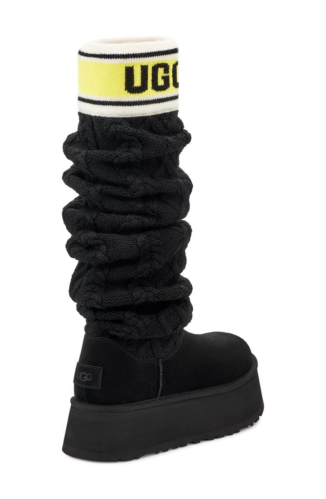 UGG Sweater Letter Tall Boot