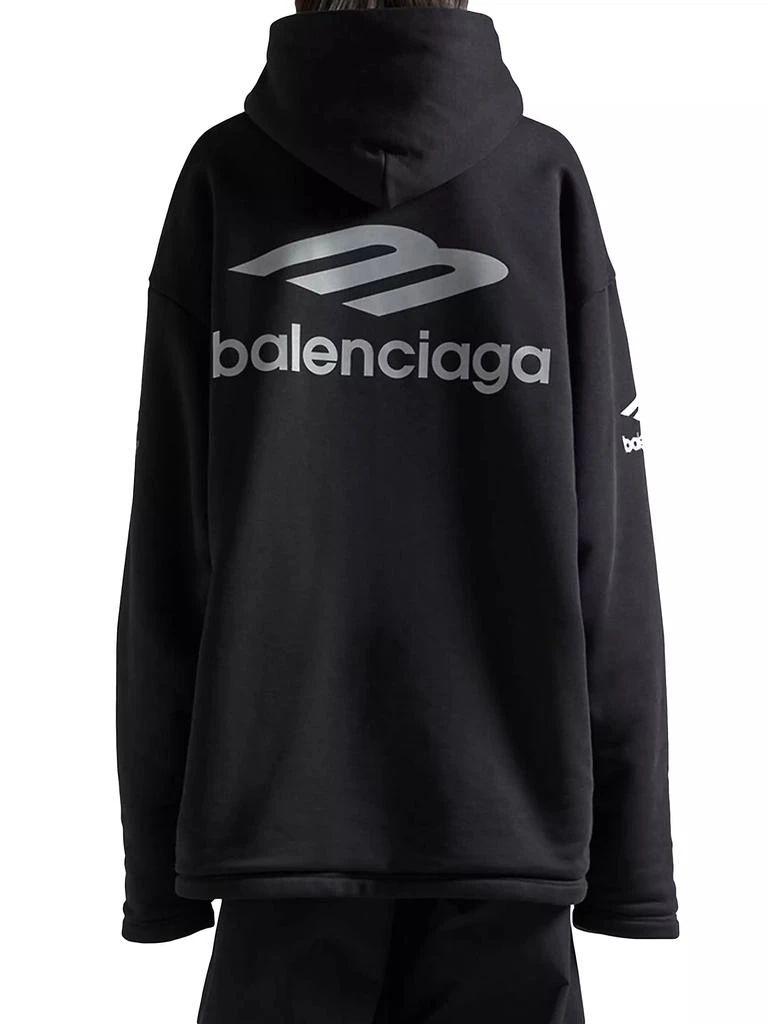 Balenciaga Skiwear - 3B Sports Icon Water Repellent Hoodie Oversized 4