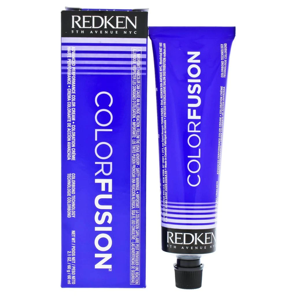 Redken Color Fusion Color Cream Cool Fashion - 6Br Brown-Red by  for Unisex - 2.1 oz Hair Color