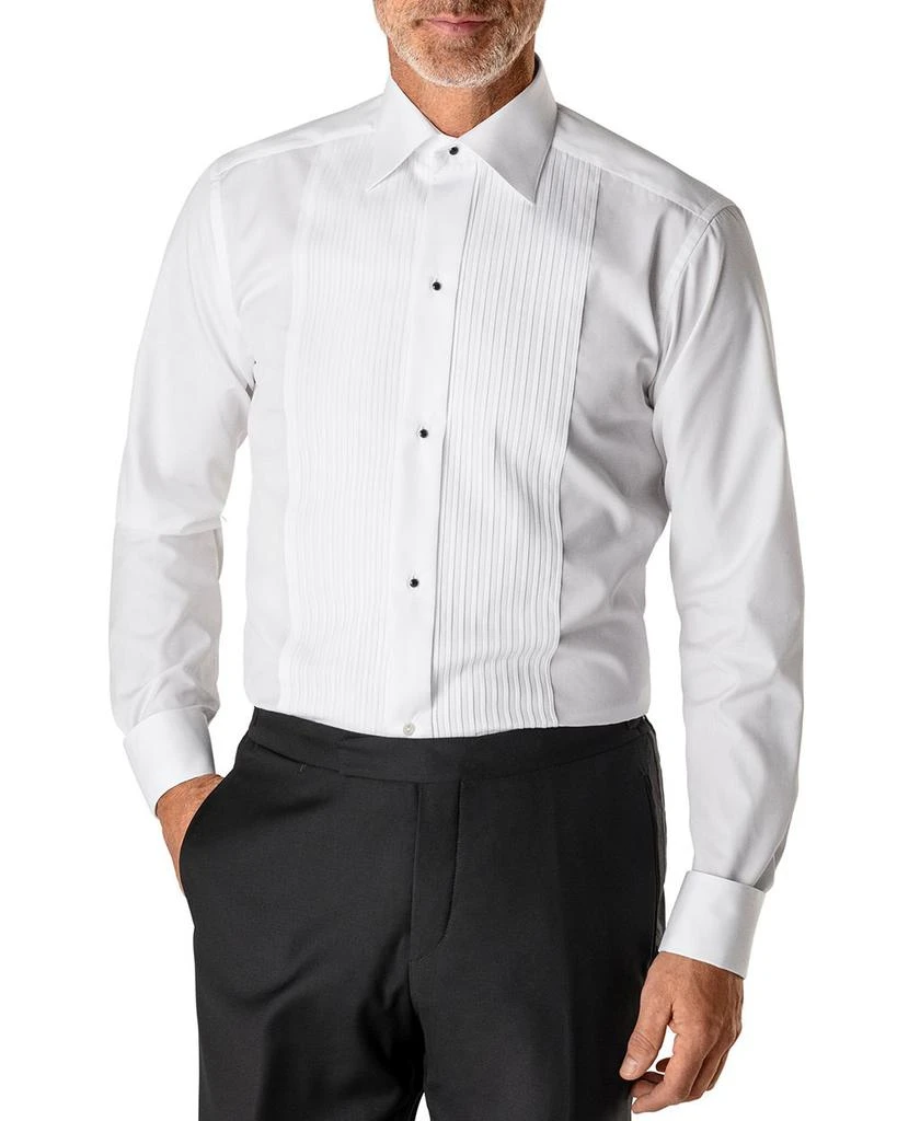 Eton Contemporary Fit Pleated Bib Tuxedo Shirt 1
