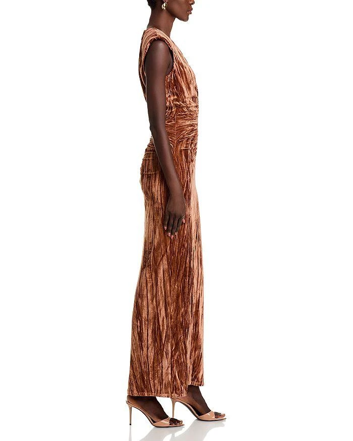 Ronny Kobo Hayley Plunge Neck Dress 5