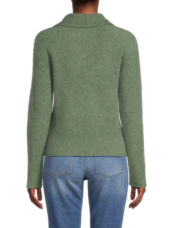 Vince Alpaca Blend Polo Sweater 2