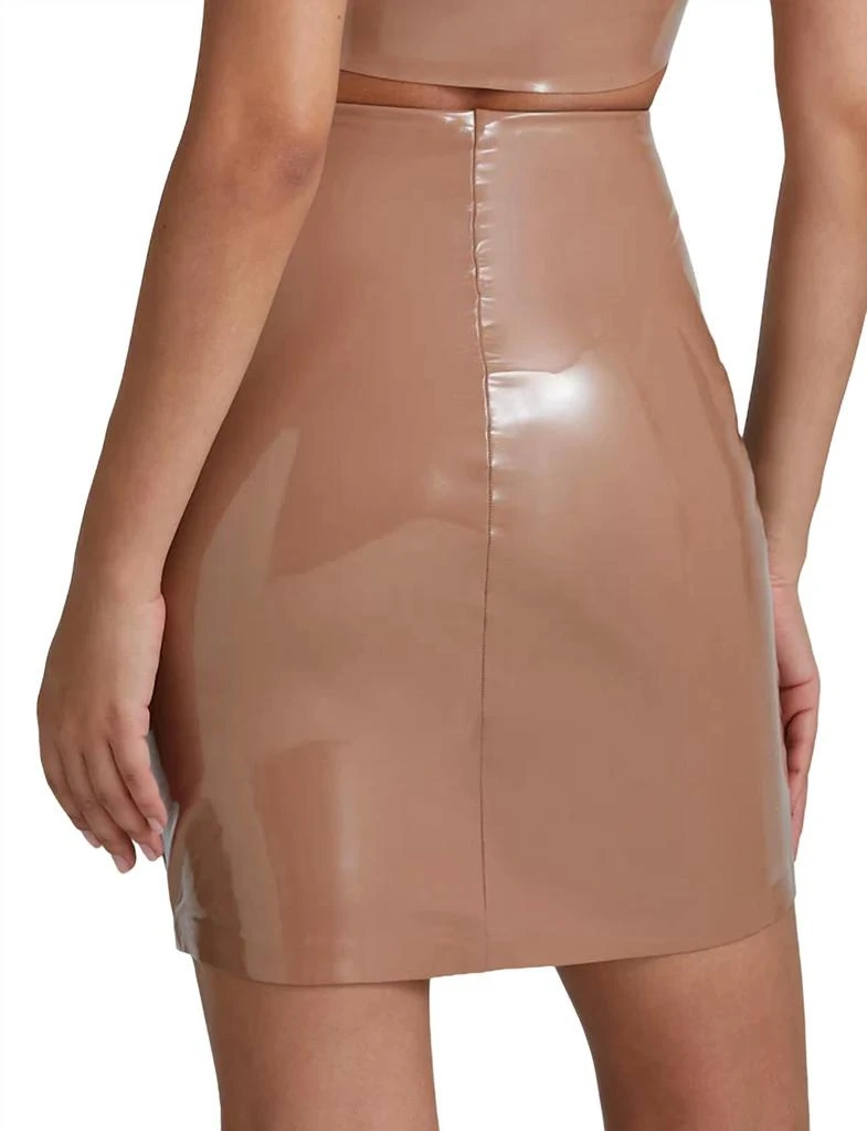 Commando Commando - Faux Patent Leather Mini Skirt 2