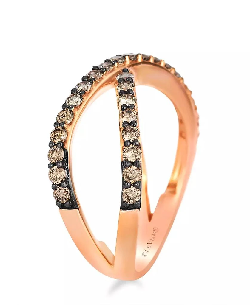 Le Vian Chocolate Diamond Ring (0.77 ct. t.w.) in 14K Strawberry Gold 3