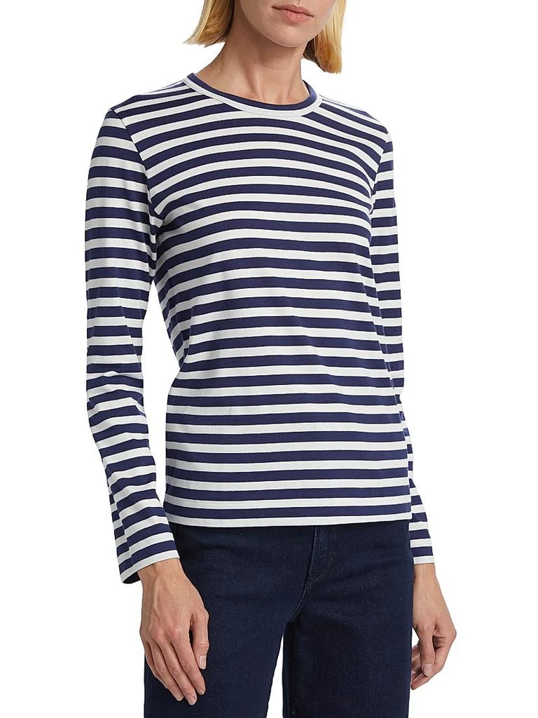 Comme des Garcons Long-Sleeve Striped Cotton T-Shirt 3