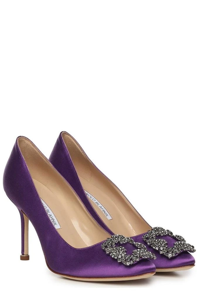 Manolo Blahnik Manolo Blahnik Hangisi Pointed-Toe Pumps 3