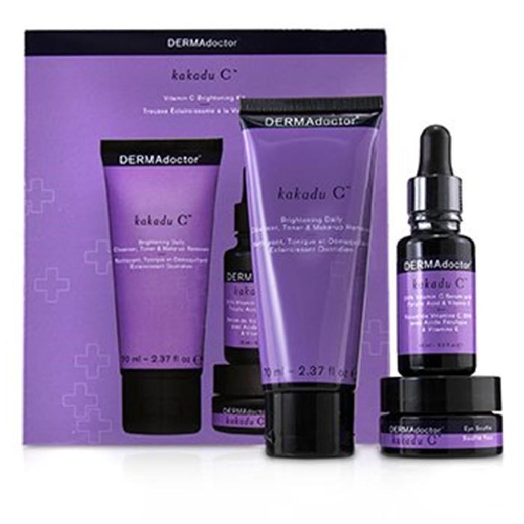 DERMAdoctor Kakadu C-Vitamin C-Brightening Kit - 3 Piece
