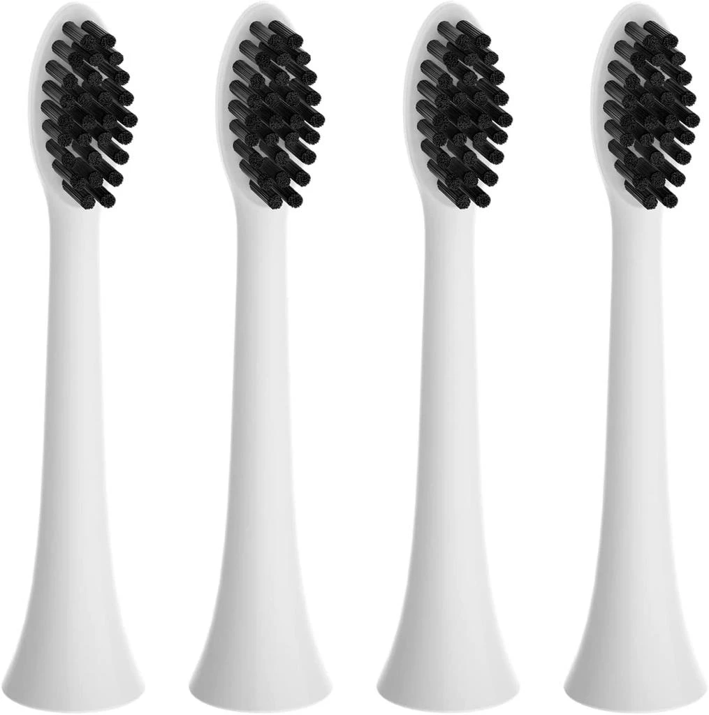 PURSONIC Pursonic Replacement Toothbrush Heads Charcoal Infused Bristles Compatible with Sonicare Electric Toothbrush 1