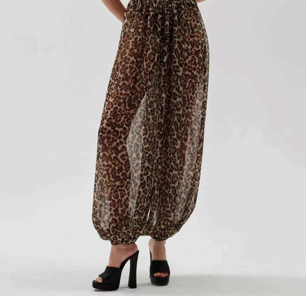 Ronny Kobo Women's Mora Jumpsuit In Leopard 1