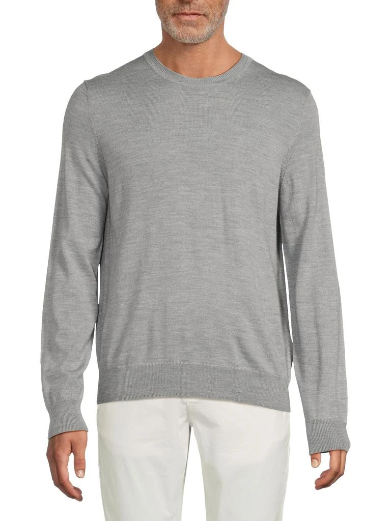 Saks Fifth Avenue Merino Wool-Blend Crewneck Sweater