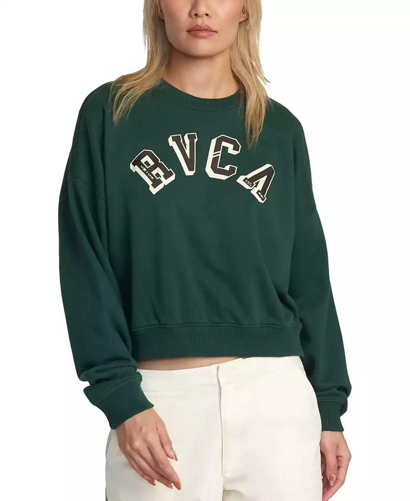 RVCA Juniors' Ivy League Fleece Crewneck Sweatshirt