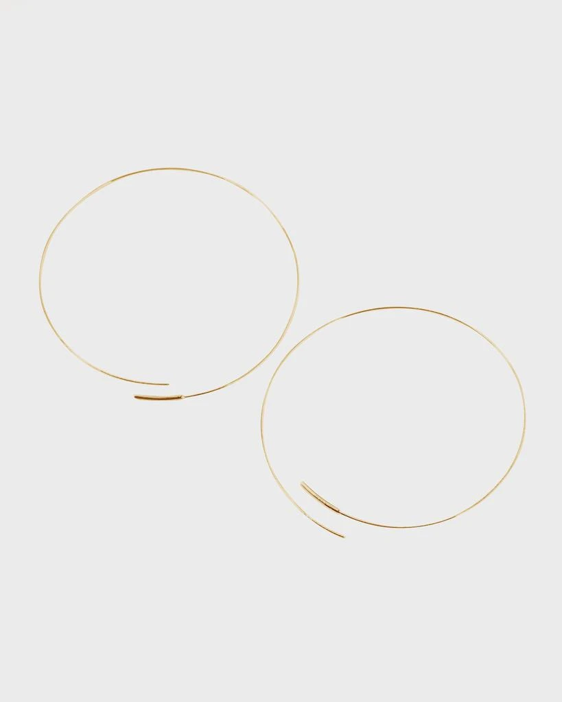 LANA Large Magic Hoop Earrings 4