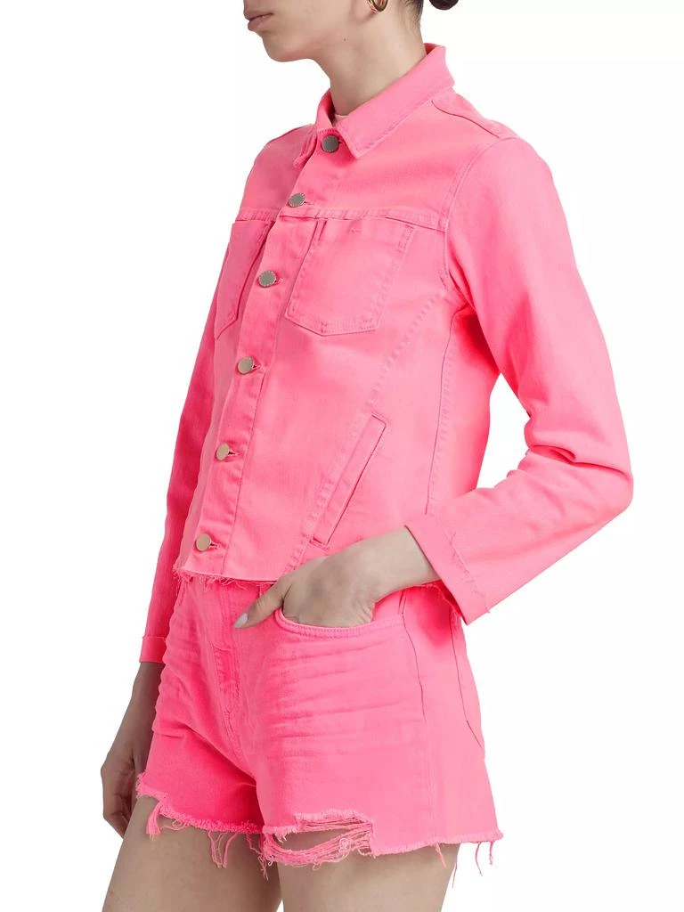 L'Agence Janelle Slim Raw Jacket 4