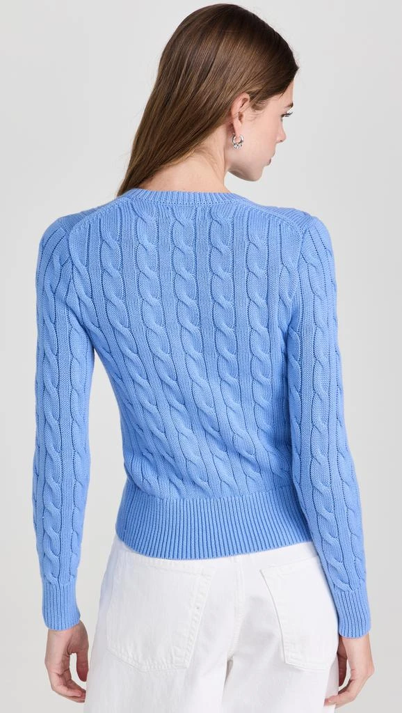 Ralph Lauren Cotton Cable Long Sleeve Cardigan 2