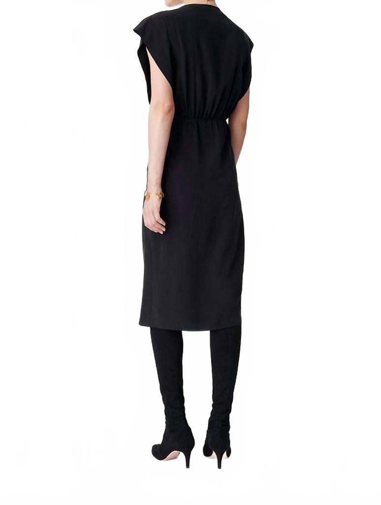 VANESSA BRUNO Baya Dress In Noir