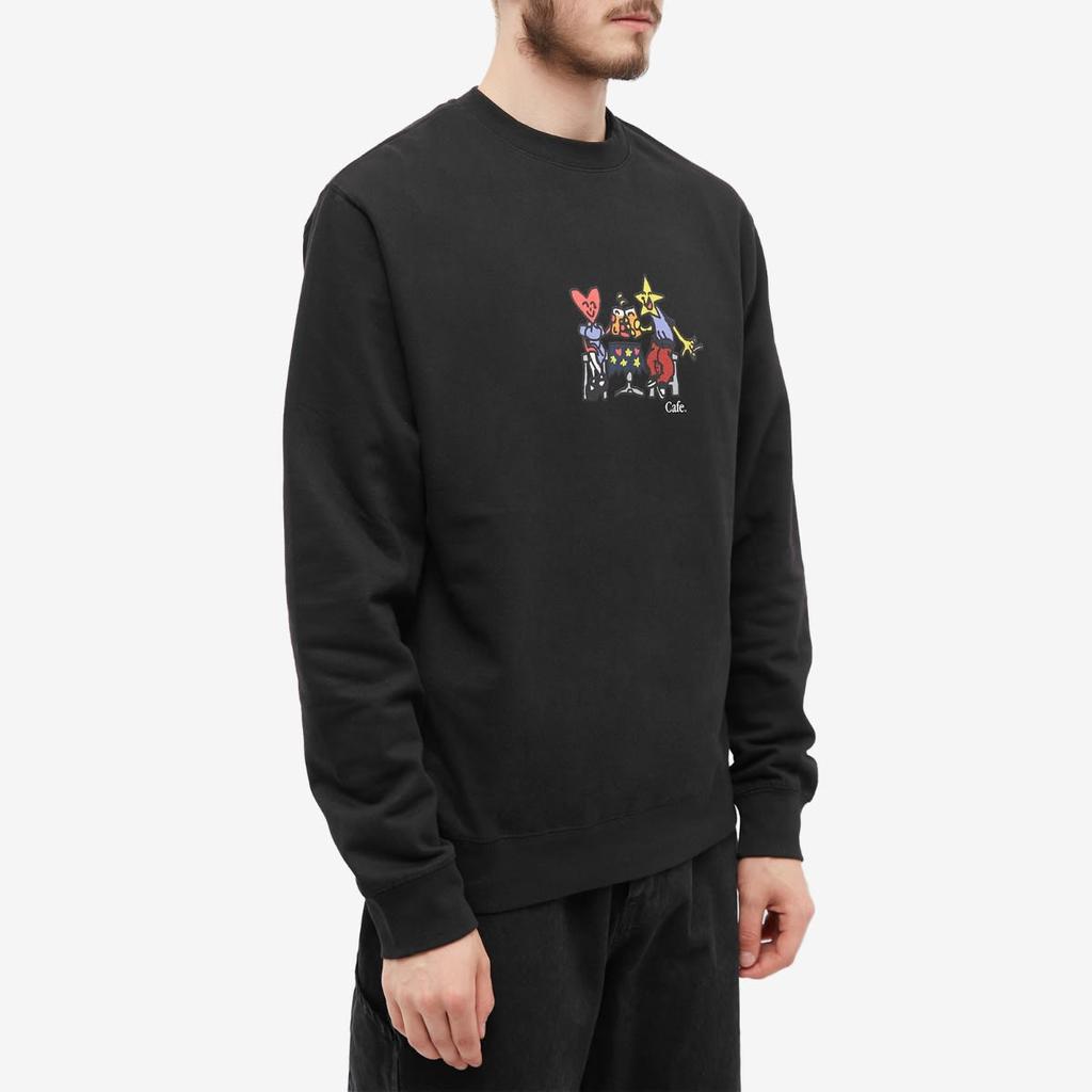 Skateboard Cafe Skateboard Cafe Cheers Crew Sweat