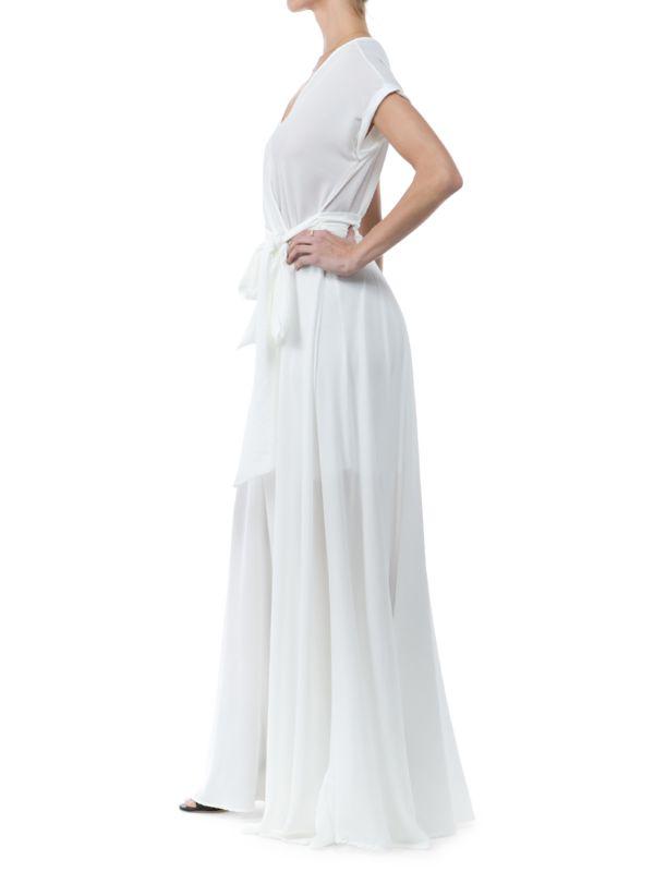 Meghan LA Jasmine Wrap Maxi Dress