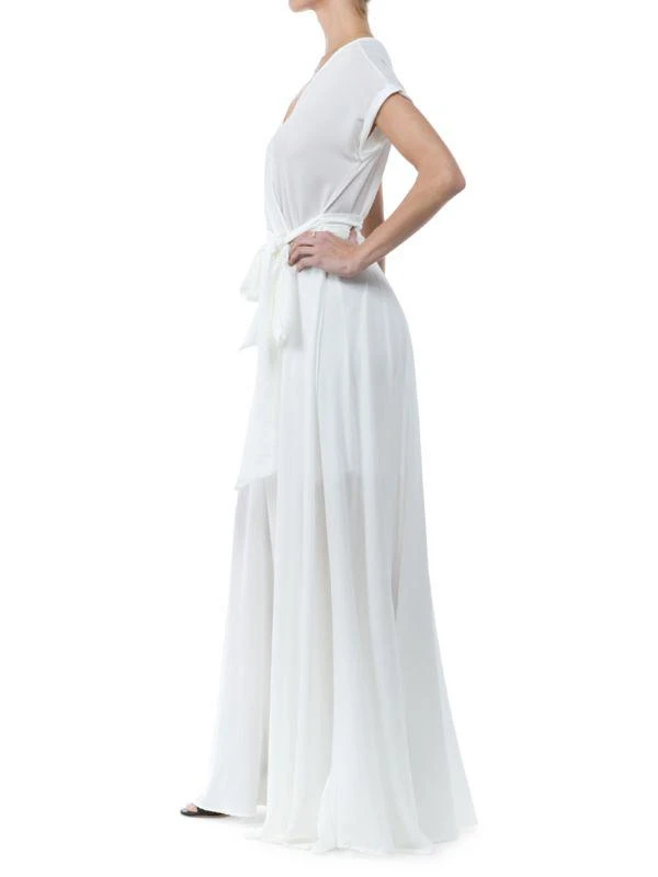 Meghan LA Jasmine Wrap Maxi Dress 2