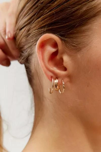Urban Outfitters Ebbie Hoop Earring Set 1
