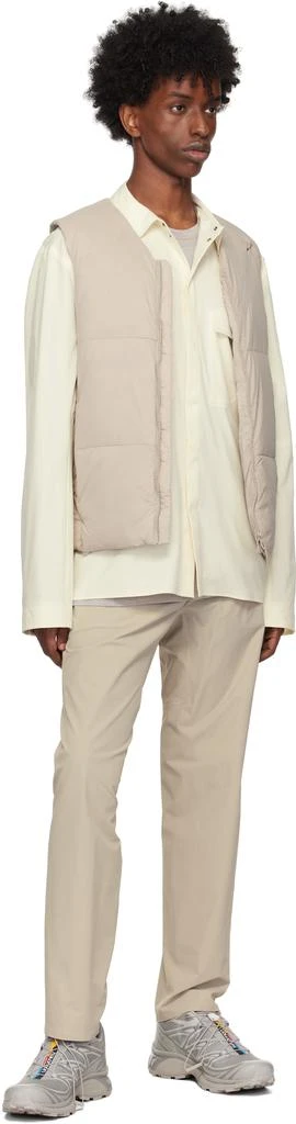 Veilance Beige Conduit Down Vest 4