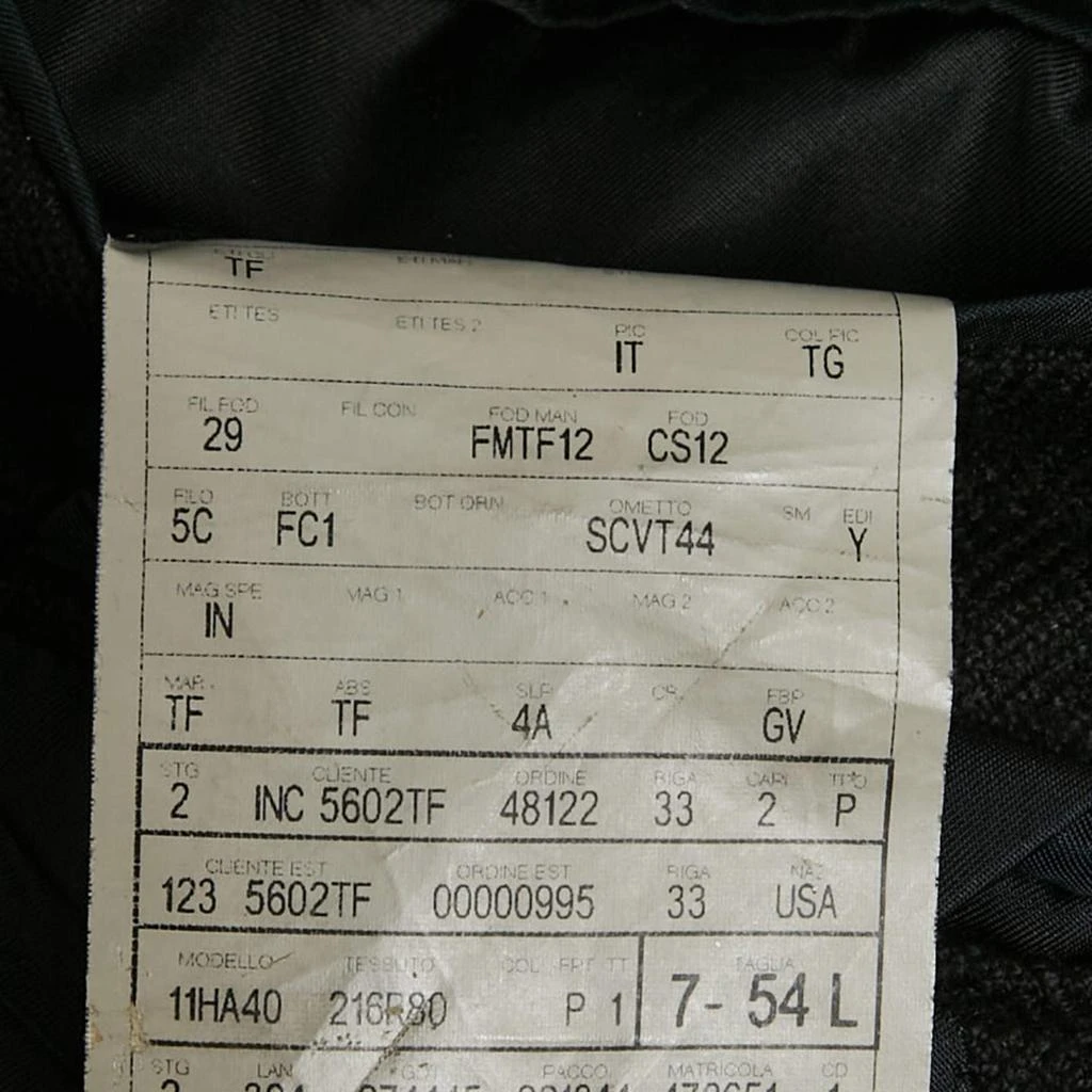 Tom Ford Tom Ford Black Silk Blend Single Breasted Blazer XXL 5